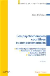 Book cover of Les psychothérapies cognitives et comportementales (6th ed.) by Jean Cottraux