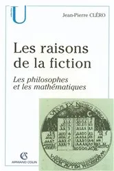 Book cover of Les raisons de la fiction by Jean-Pierre Cléro