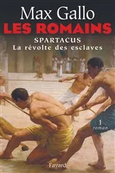 Book cover of Les Romains by Max Gallo