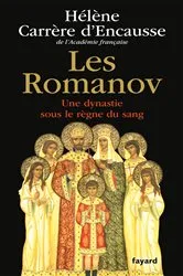 Book cover of Les Romanov by Hélène Carrère d'Encausse