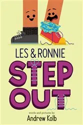 Book cover of Les & Ronnie Step Out by Andrew Kolb