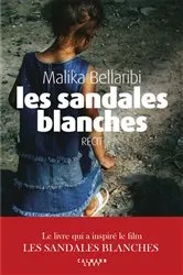 Book cover of Les Sandales blanches by Malika Bellaribi