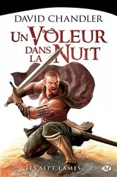 Book cover of Les Sept Lames, T2 : Un voleur dans la nuit by David Chandler