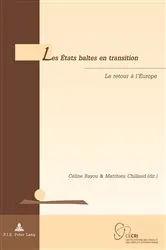 Book cover of Les États baltes en transition by Unknown