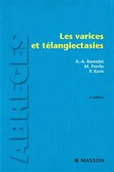 Book cover of Les varices et télangiectasies (2nd ed.) by Albert-Adrien Ramelet
