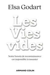 Book cover of Les Vies vides by Elsa Godart