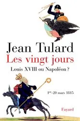 Book cover of Les vingt jours by Jean Tulard