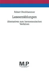 Book cover of LeseerzÃ¤hlungen by Robert Stockhammer