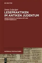 Book cover of Lesepraktiken im antiken Judentum by Jonas Leipziger