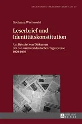 Book cover of Leserbrief und Identitaetskonstitution by Armin Burkhardt