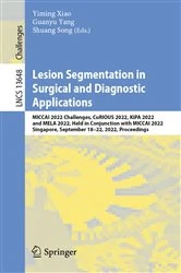 Book cover of Lesion Segmentation in Surgical and Diagnostic Applications by Yiming Xiao