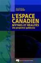 Book cover of L'espace canadien by Robert Bernier