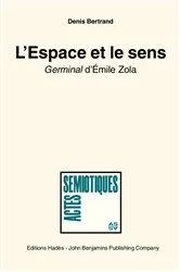 Book cover of L’Espace et le sens by Denis Bertrand