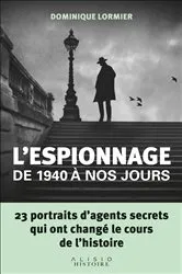 Book cover of L'espionnage de 1940 à nos jours by Unknown