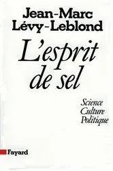 Book cover of L'Esprit de sel by Jean-Marc Lévy-Leblond