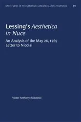 Book cover of Lessing's Aesthetica in Nuce by Victor Anthony Rudowski