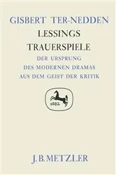 Book cover of Lessings Trauerspiele by Gisbert Ter-Nedden