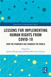 Book cover of Lessons for Implementing Human Rights from COVID-19 by Unknown