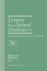 Book cover of Lessons from Animal Diabetes VI by Eleazar Shafrir