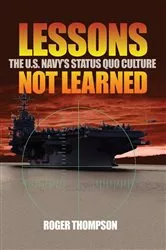 Book cover of Lessons Not learned by Roger Thompson
