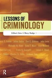 Book cover of Lessons of Criminology by Unknown