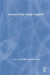 Book cover of Lessons of the Swaps Litigation by Unknown