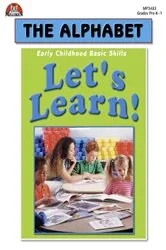 Book cover of Let's Learn! The Alphabet by Becky Radtke