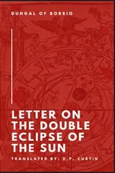 Book cover of Letter on the Double Eclipse of the Sun by Dungal of Bobbio
