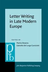 Book cover of Letter Writing in Late Modern Europe by Unknown