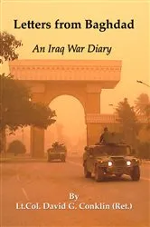 Book cover of Letters from Baghdad by David G Conklin
