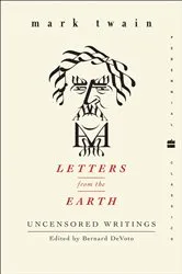 Book cover of Letters from the Earth by Mark Twain