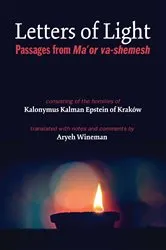Book cover of Letters of Light by Kalonymus Kalman Epstein