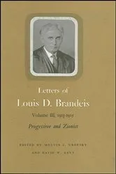 Book cover of Letters of Louis D. Brandeis by Louis D. Brandeis