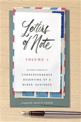 Book cover of Letters of Note: Volume 2 by Shaun Usher