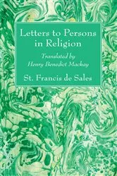 Book cover of Letters to Persons in Religion by St. Francis de Sales