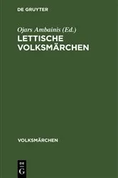 Book cover of Lettische Volksmärchen by Ojars Ambainis