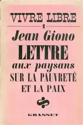 Book cover of Lettre aux paysans sur la pauvreté et la paix by Unknown