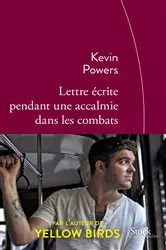 Book cover of Lettre écrite pendant une accalmie dans les combats by Kevin Powers