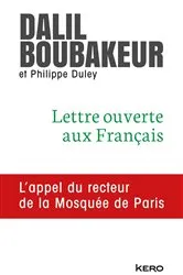 Book cover of Lettre ouverte aux Français by Dalil Boubaker