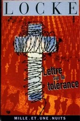Book cover of Lettre sur la tolérance by John Locke