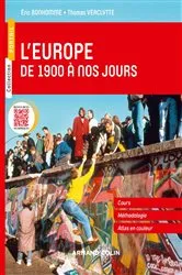 Book cover of L'Europe de 1900 à nos jours by Éric Bonhomme