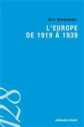 Book cover of L'Europe de 1919 à 1939 by Éric Bonhomme