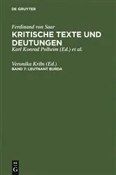 Book cover of Leutnant Burda by Veronika Kribs