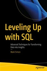 Book cover of Leveling Up with SQL by Mark Simon