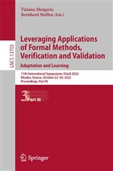 Book cover of Leveraging Applications of Formal Methods, Verification and Validation. Adaptation and Learning by Tiziana Margaria