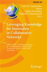 Book cover of Leveraging Knowledge for Innovation in Collaborative Networks by Luis M. Camarinha-Matos