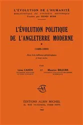 Book cover of L'Evolution politique de l'Angleterre moderne 1485-1660 by Maurice Braure