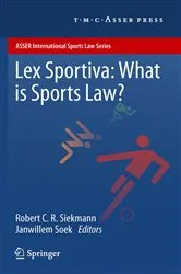 Book cover of Lex Sportiva: What is Sports Law? by Unknown
