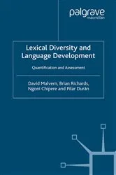 Book cover of Lexical Diversity and Language Development by D. Malvern