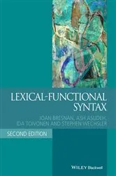 Book cover of Lexical-Functional Syntax (2nd ed.) by Joan Bresnan